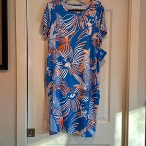 Brand new Hawaiian Columbia dress with pockets